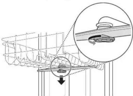 LG LDP6809BM - Cleaning the Upper Spray Arm - 1