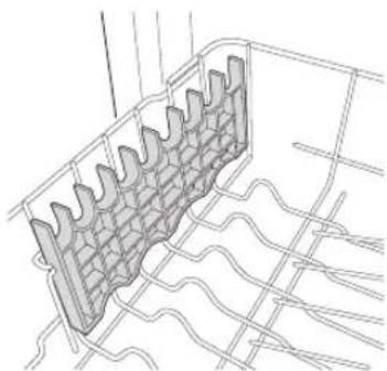 LG LDP6809BM - Removing and Replacing Cup Rack - 1