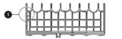 LG LDP6809BM - Removing and Replacing Cup Rack - 2