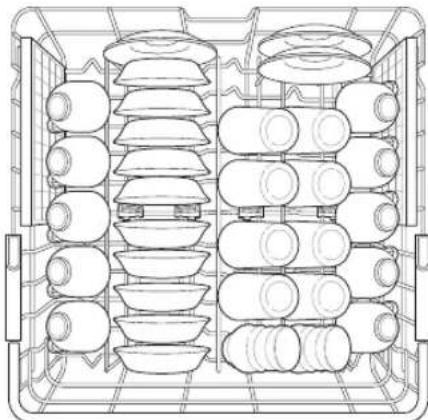 LG LDP6809BM - Loading 10 Place Settings - 1