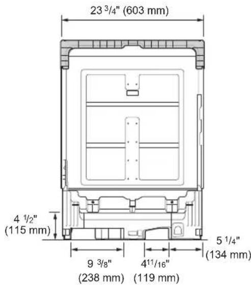 LG LDP6809BM - Vista posterior - 1