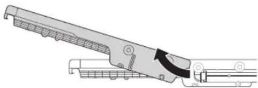 LG LDP6809BM - Extracción de la bandeja para cubiertos - 1