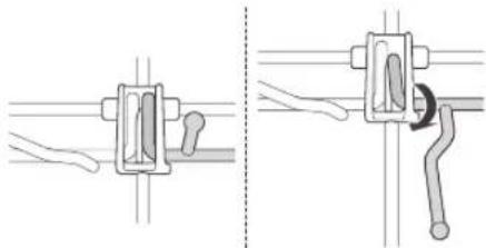 LG LDP6809BM - Rabattre l râtelier inférieur - 1