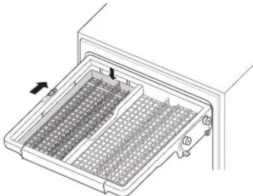 LG LDP6809BM - Height Adjustable Tray - 1