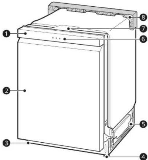 LG LDP6809BM - Front View - 2