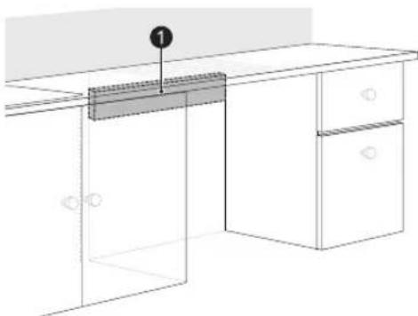 LG LDP6809BM - Préparer l'ouverture de l'armoire - 1