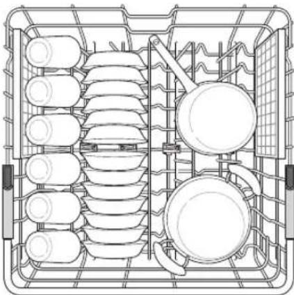 LG LDP6809BM - Loading Dishes & Pots - 1