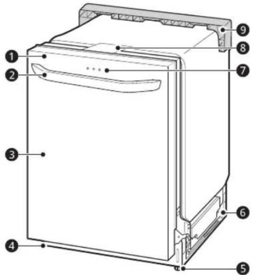LG LDP6809BM - Vista frontal - 1