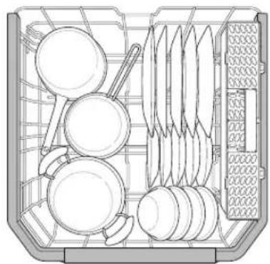 LG LDT7797BM - Rabatte le râtelier inférieur - 3
