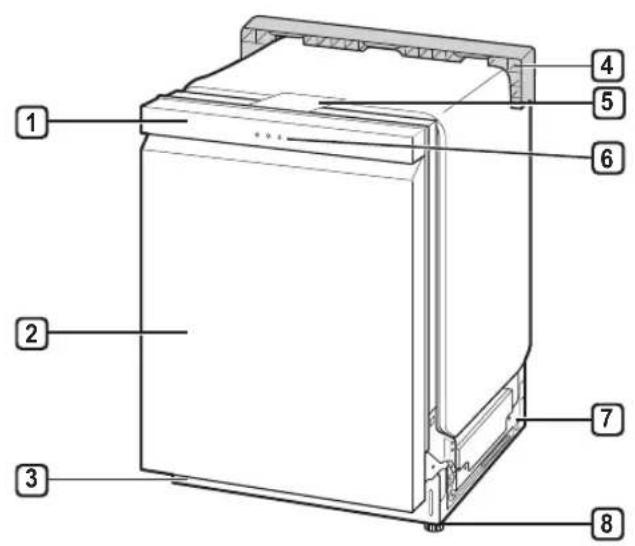 LG LDT7797BM - Exterior Parts - 1