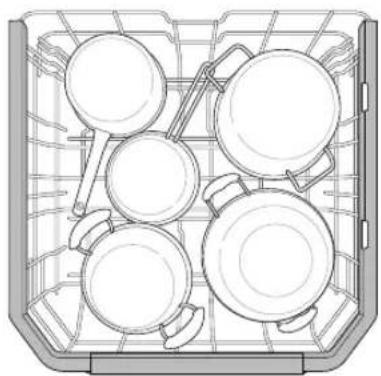 LG LDT7797BM - Rabatte le râtelier inférieur - 6