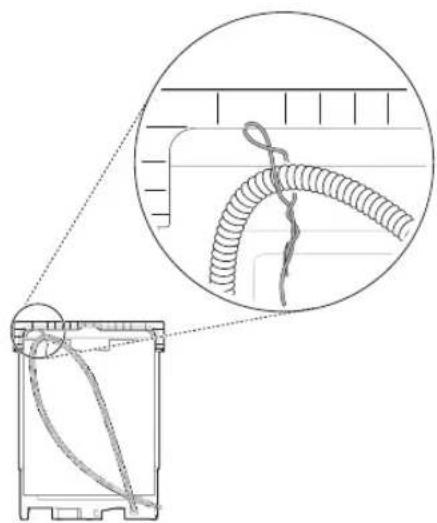 LG LDT7797BM - Releasing Drain Hose - 1