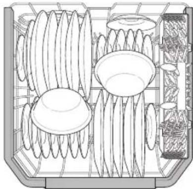 LG LDT7797BM - Loading 10 Place Settings - 1