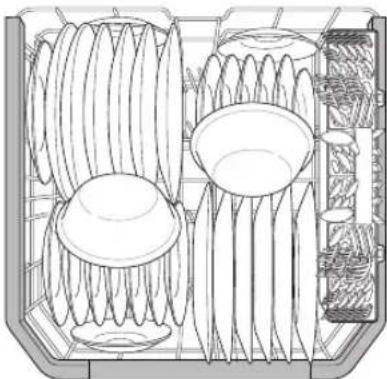 LG LDT7797BM - Loading 12 Place Settings - 1