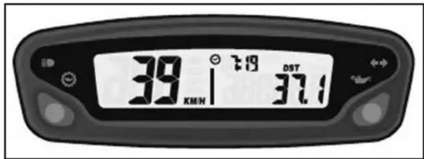 Beta RR 2T 250 (2016) - RÉGLAGES DU MESUREUR DE LA DISTANCE PARCOURUE - 2