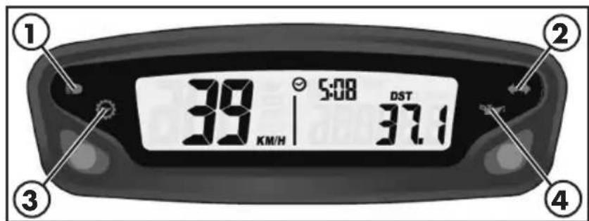 Beta RR 2T 250 (2016) - VOYANTS DE SIGNALISATION - 1