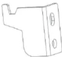 Auna Silver Star Swing - SUSPENSION MURALE (EN OPTION) - 1