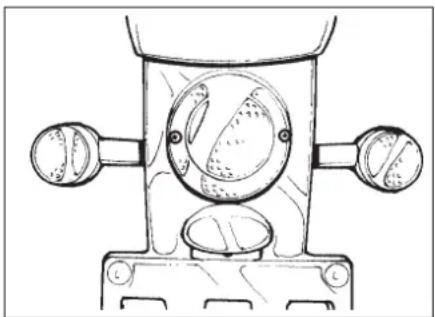 Beta ALP 4T 200 (2003) - REPLACING THE REAR LIGHT BULB - 1