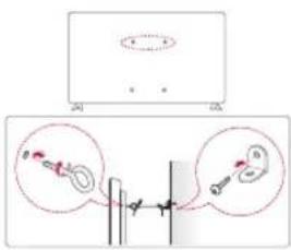 LG 50UN7300AUD - Securing TV to the Wall - 1