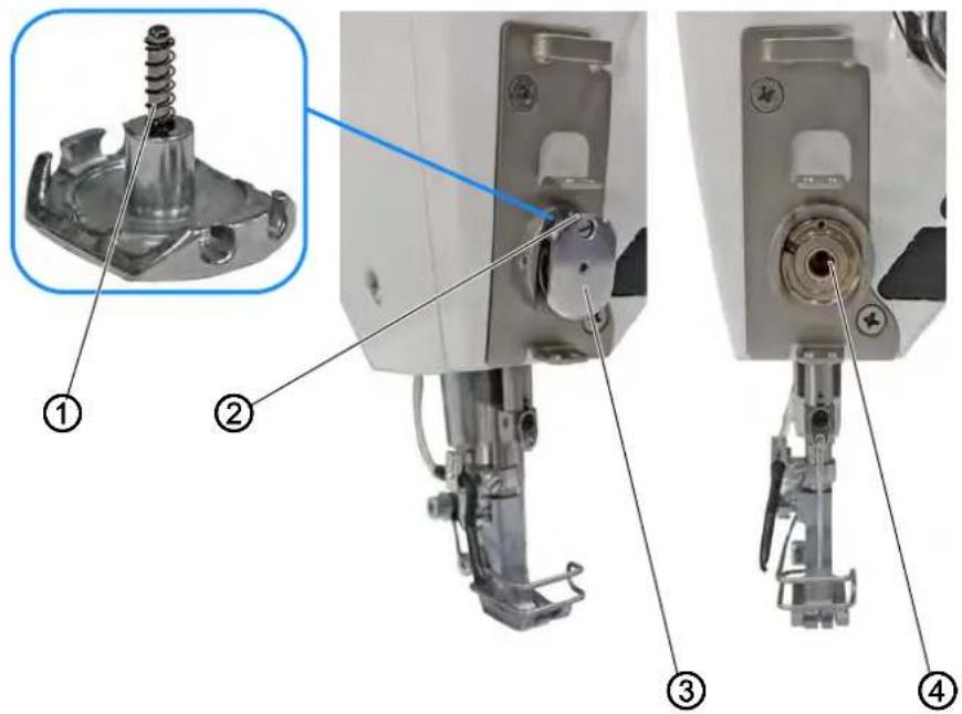 Dürkopp Adler D868 - Nettoyer le pince-fil - 1