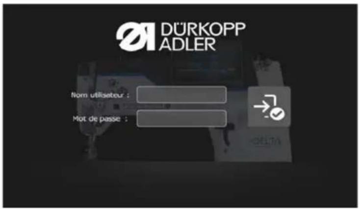 Dürkopp Adler D869 - Gestion utiliseurs - 4