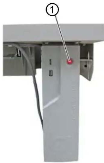 Dürkopp Adler D669 - Mettre en marche et arreter la machine - 1