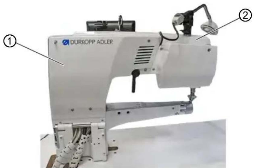Dürkopp Adler D669 - Risque de dommages matériels! - 1