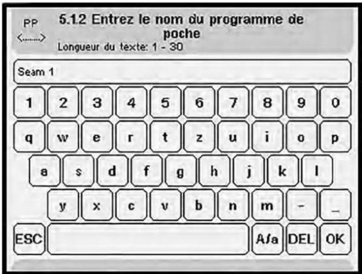 Dürkopp Adler 756 A - Saisir le texte dans l'éditeur de texte - 1