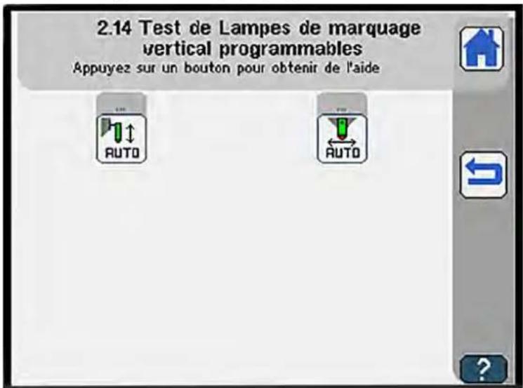 Dürkopp Adler 756 A - Tester les voyants de marquage programmables - 1