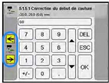 Dürkopp Adler 756 A - correction barrière lumineuse du début/de la fin de la couture - 1
