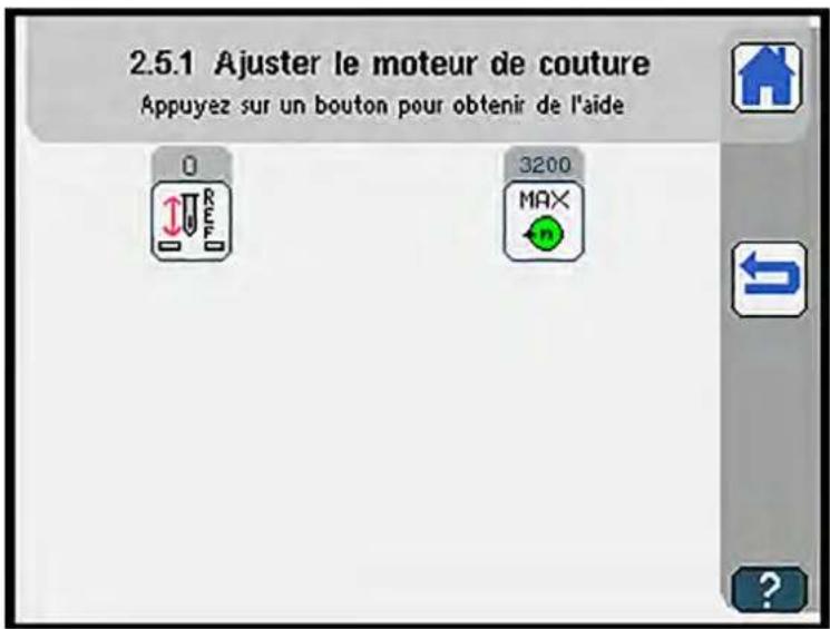 Dürkopp Adler 756 A - Ajuster le moteur de la machine à coudre - 1