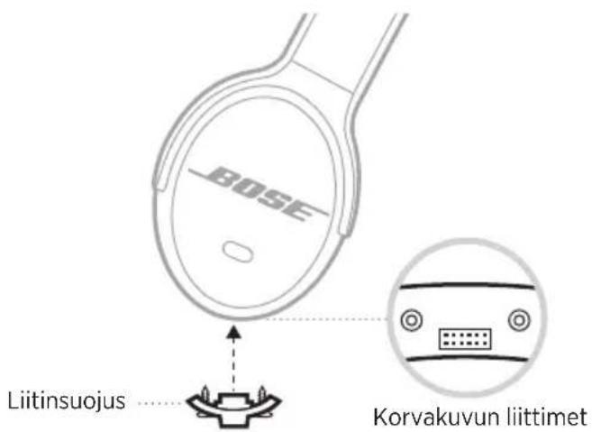 BOSE SoundComm B40 - MIKROFONIN SIIRTÄMINEN (VAIN KAKSOISKUULOKEMIKROFONI) - 4