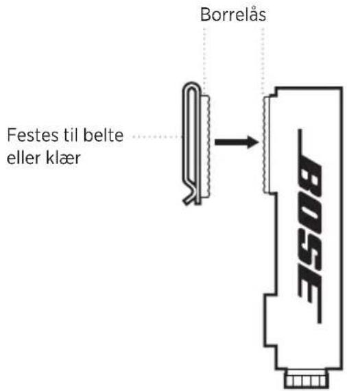 BOSE SoundComm B40 - BRUK BELTEKLIPSET - 1