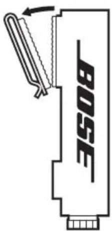 BOSE SoundComm B40 - Gürtelclip trennen - 1