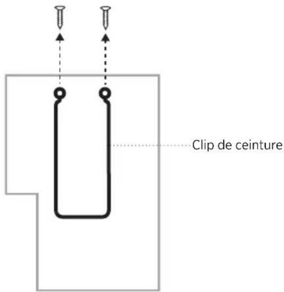 BOSE SoundComm B40 - Fixation du support sur votre émetteur de ceinture - 1