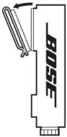 BOSE SoundComm B40 - Koble fra belteklipset - 1
