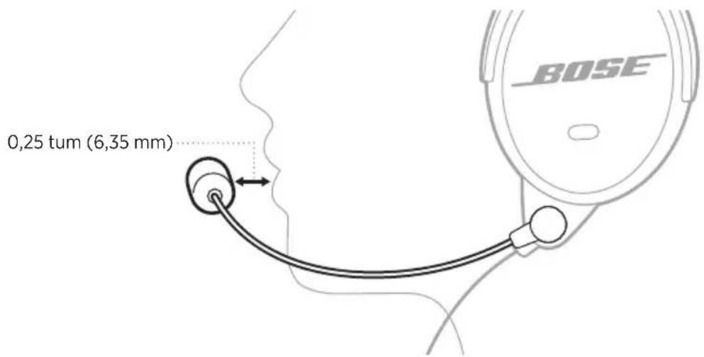BOSE SoundComm B40 - JUSTERA MIKROFONEN - 1