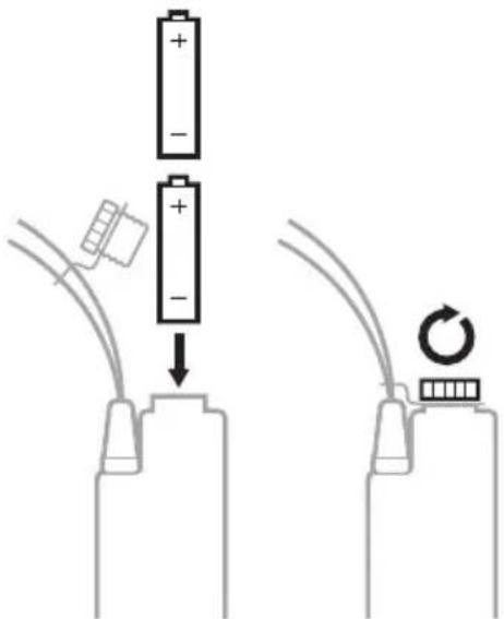 BOSE SoundComm B40 - BATTERIEN EINLEGEN - 2