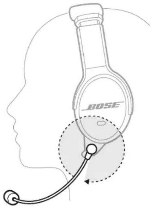 BOSE SoundComm B40 - RÉGLAGE DU MICROPHONE - 2