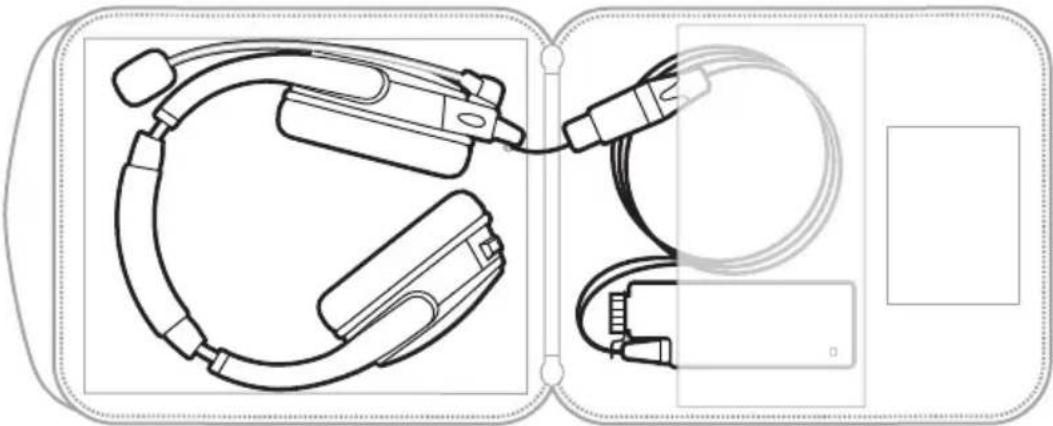 BOSE SoundComm B40 - STORE THE HEADSET - 1
