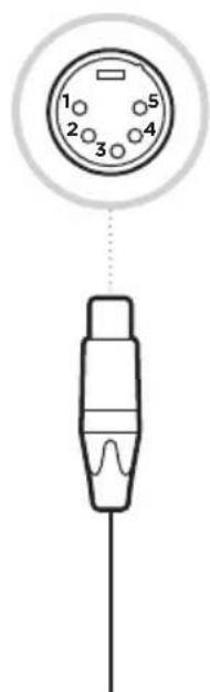 BOSE SoundComm B40 - 4-pins XLRF 5-pins XLRM - 1