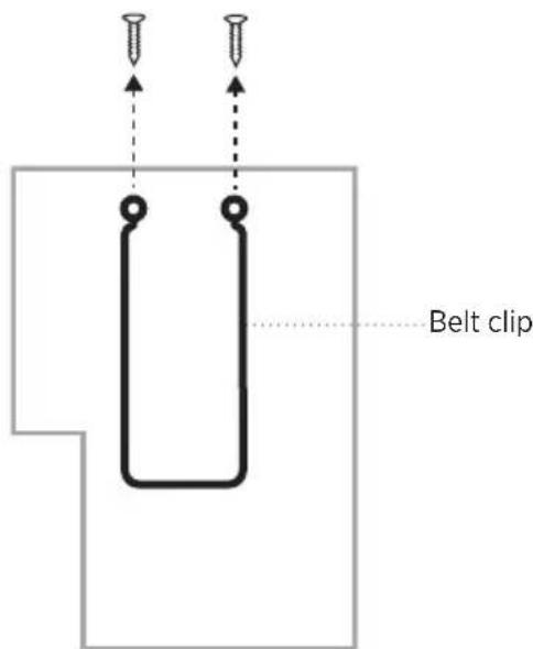 BOSE SoundComm B40 - Attach the bracket to your radio/belt pack - 1