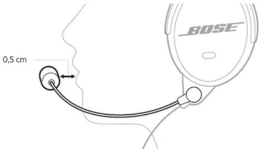 BOSE SoundComm B40 - Juster hodetelefonene så de sitter godt - 1