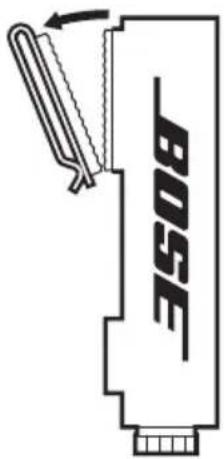 BOSE SoundComm B40 - Retrait du clip de ceinture - 1