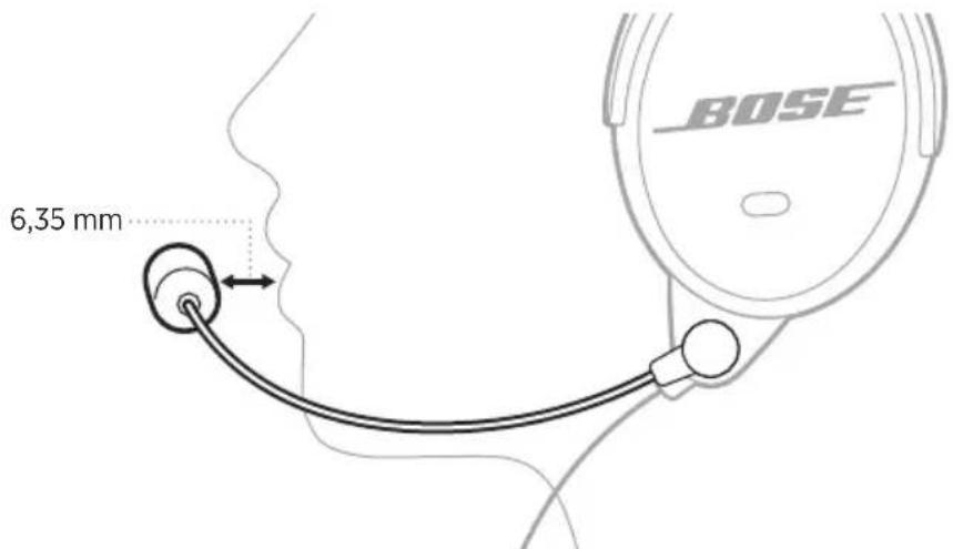 BOSE SoundComm B40 - REGULACJA MIKROFONU - 1