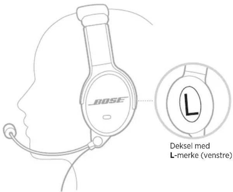BOSE SoundComm B40 - JUSTER HODETELEFONENE SÅ DE PASSER - 1