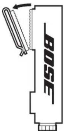 BOSE SoundComm B40 - Koppla loss bältesklämman - 1