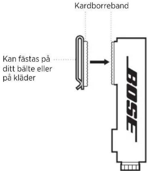 BOSE SoundComm B40 - ANVÄND BÄLTESKLÄMMAN - 1