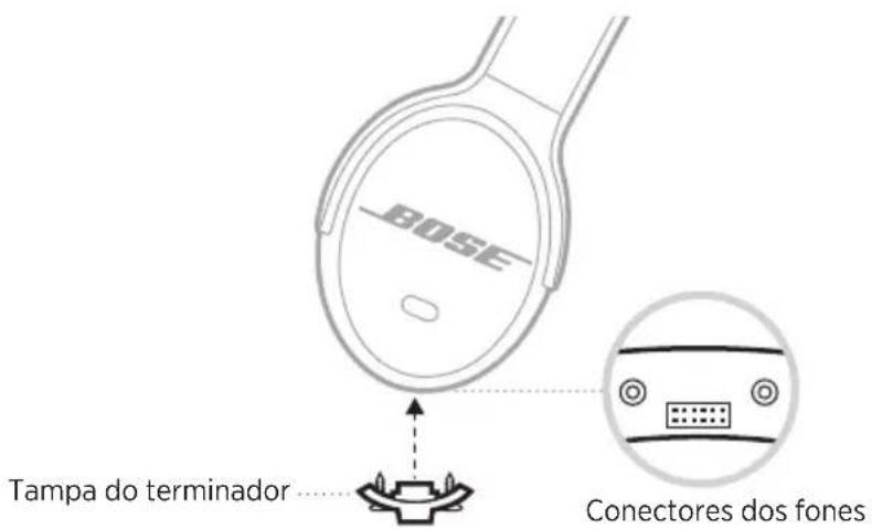 BOSE SoundComm B40 - MOVER O CONJUNTO DO MICROFONE (SOMENTE NO MODELO COM FONE DUPLO) - 4