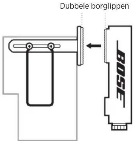 BOSE SoundComm B40 - DE BEDIENINGSMODULE AAN UW RADIO/BELTPACK BEVESTIGEN - 1